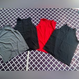 Fruit of loom big boy muscle tank tee cotton 4 in set